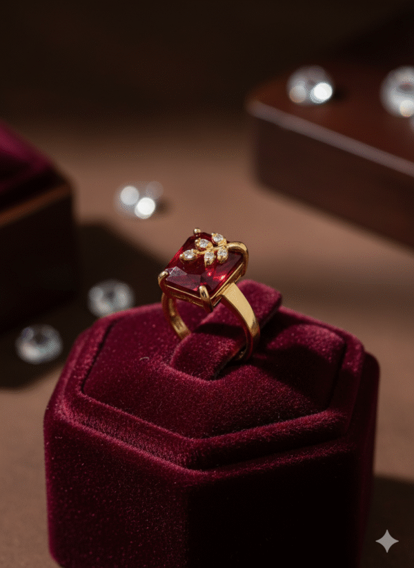 Stylish Design Women's Diamond Ring