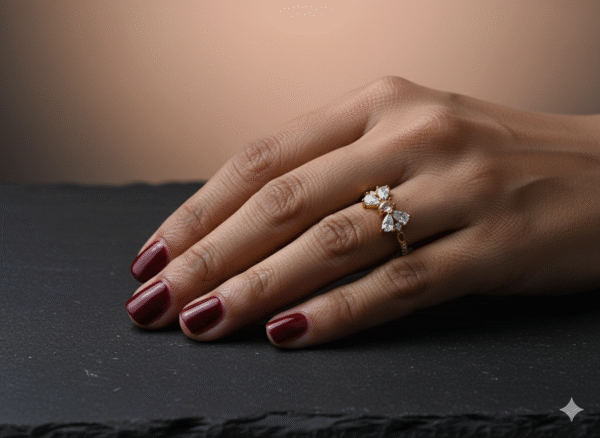 stylish diamond design women’s ring