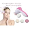 5 in 1 smoothing body & facial massager (pink)