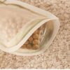 reusable airtight seal plastic food storage mason jar zipper (1000ml)