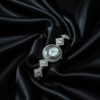 silver diamond watch for women and girls