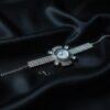 silver diamond watch for women and girls